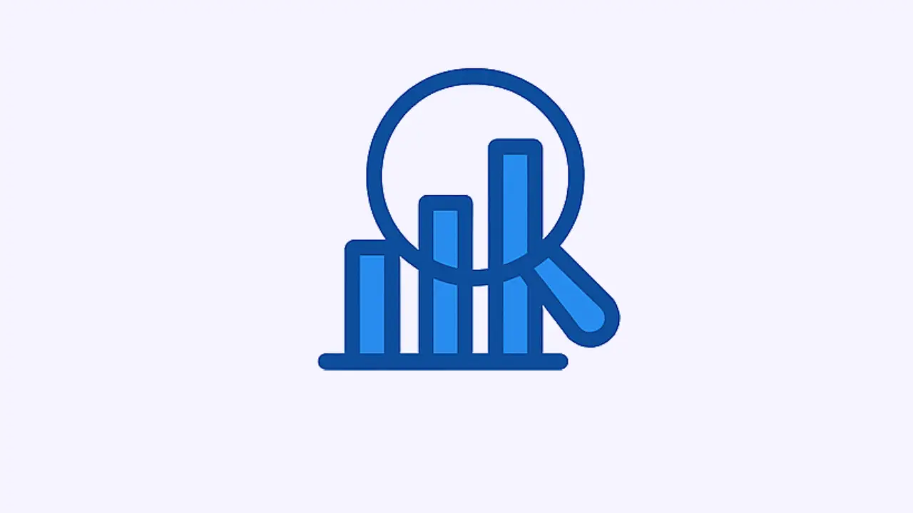 Progress tracking icon with data chart and human figure for personalized learning insights