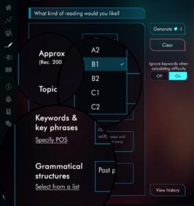 Reading Generator Step 2