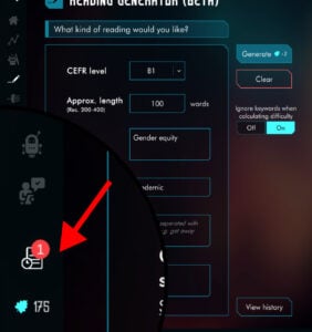 Reading Generator Step 3